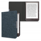 Husa pentru PocketBook InkPad 3 / InkPad 3 Pro, Textil, Albastru, 46775.04