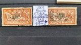 1907 Franta Merson Y.T.145 b-Double teinte-stamp.-RAR, Stampilat