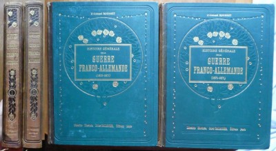 Histoire generale de la guerre franco - allemande ( 1870 - 1871 ), Paris, 1911, 2 volume, 8 kg, stare exceptionala foto