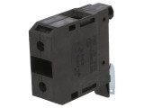 Conector Șine Negru TS35 2 Borne 4-35mm&sup2;