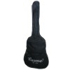 Husa Chitara IdeallStore, Nylon, 99cm, Neagra, Impermeabila, Tip Rucsac