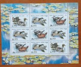 RUSIA/URSS-1991-FAUNA-PASARI de APA&#039;&#039;-COLITA-MNH NESTAMP. -Calitate EXTRA