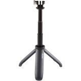 Maner telescopic + mini trepied AFTTM-001 pentru GO PRO, Negru, GoPro