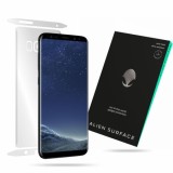 Folie Protectie Alien Surface HD Samsung Galaxy S8, Spate + Laterale, Transparenta, Anti-zgarieturi, Montare Facila
