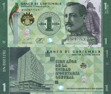 Guatemala 1 Quetzal 2023 Comemorativ UNC Bancnota Straina America