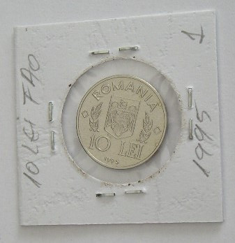M1 C10 - Moneda foarte veche 51 - Romania - 10 lei 1995 - FAO FIAT PANE - fara N foto