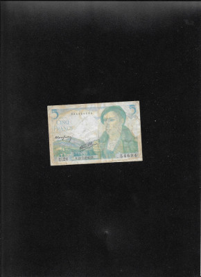 Franta 5 franci francs 1943 seria54694 foto