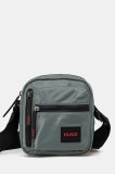 HUGO borseta culoarea verde, 50535643