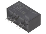 Convertor DC/DC 1W 9-18V la 15V 67mA SIP7