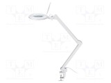 Lupă de masă Goobay cu lumină LED &Oslash;127mm 3dpt