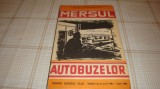 Mersul autobuzelor pentru judetul Cluj - 31 mai 1981 - 22 mai 1982