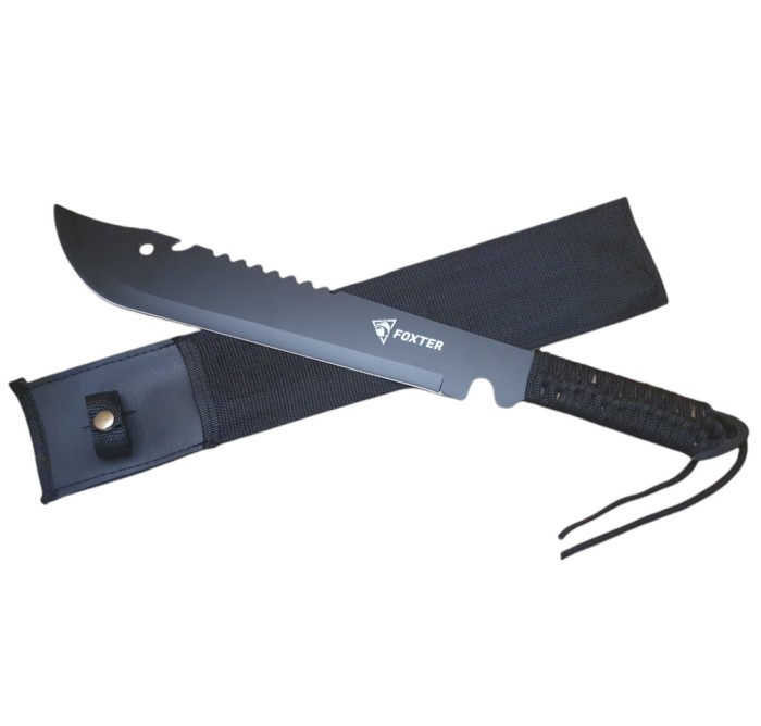 Maceta Foxter pentru defrisare, taiere si tocare, 50 cm, husa, negru