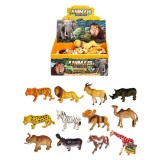 Set Figurine Animale Salbatice &ndash; Miniaturi Realiste pentru Copii, 12 Piese