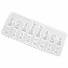 Forma silicon pentru prajituri, Piese de Sah, 529COF