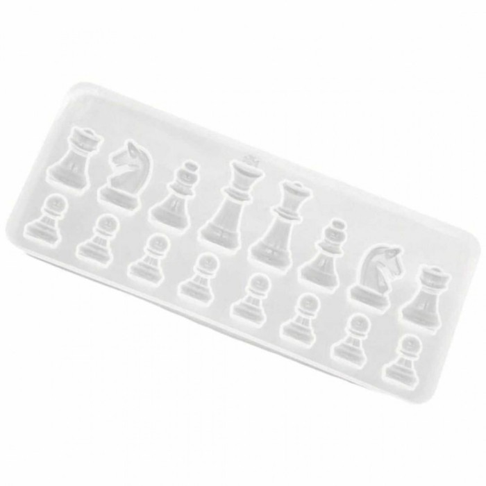 Forma silicon pentru prajituri, Piese de Sah, 529COF