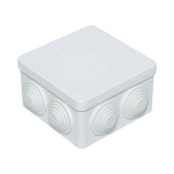 Doza de derivatie patrata aparenta cu 7 intrari, 85x85x50 mm, IP55