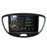 Navigatie Hyundai I10 (2007-2013) 8GB RAM Android 13 Octacore Slot Sim 4G DSP GPS Wi-FI Carplay Android Auto USB Bluetooth Waze Touchscreen 9 Inch