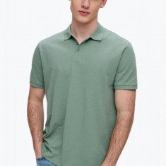 Tricou polo barbati Regular fit verde deschis