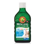 Ulei din ficat de cod Pure Mom&amp;Baby, 250 ml, Moller's