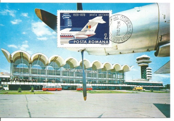 No(2) ilustrata maxima-AEROPORTUL INTERNATIONAL BUCURERSTI-OTOPENI
