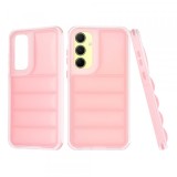 Husa pentru Samsung Galaxy A35 5G A356, Techsuit, Wave Shield, Roz