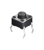 Buton microcontact 4 pini OFF-ON fara retinere 6x6mm buton 1.5mm de, Oem