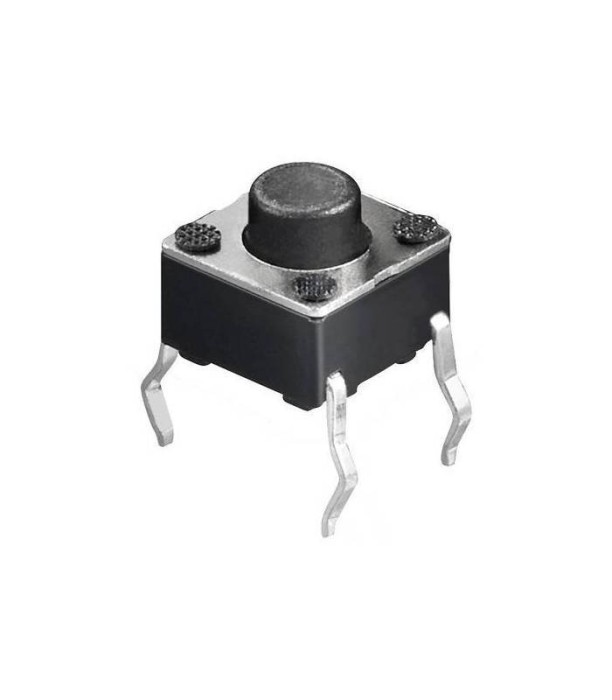 Buton microcontact 4 pini OFF-ON fara retinere 6x6mm buton 1.5mm de
