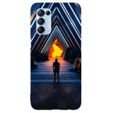 Husa compatibila cu Oppo Find X3 Pro model New Path, Silicon, TPU, Viceversa, Transparent, Carcasa