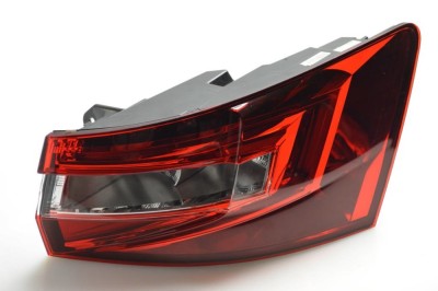 Lampa spate SKODA SUPERB (3V), 05.2015-06.2024, partea dreapta, TYC, LED; rosu-fumuriu; fara suport bec; exterior, Model COMBI, Estate, fara Active foto