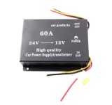 Convertor Coborator de Tensiune 24V - 12V, 60A, 600W &ndash; Ideal pentru Rulote, Camioane si Alte Vehicule