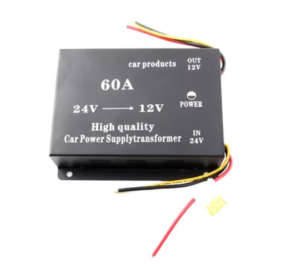 Convertor Coborator de Tensiune 24V - 12V, 60A, 600W &amp;ndash; Ideal pentru Rulote, Camioane si Alte Vehicule foto