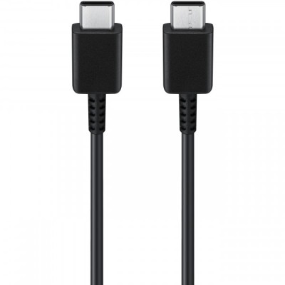 Cablu Date si Incarcare USB-C - USB-C Samsung EP-DW767JBE, 25W, 1.8m, Negru GP-TOU021RFCBW foto
