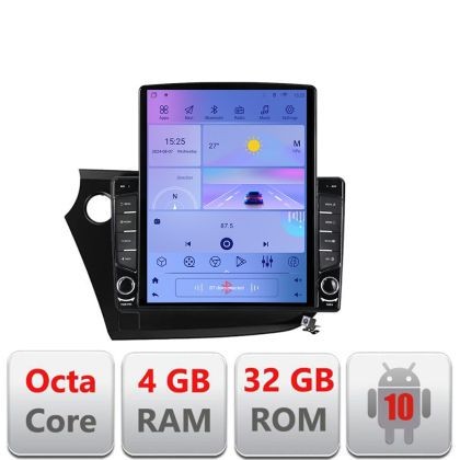 Navigatie Honda Insight 2009-2014 G-insight ecran tip TESLA 9.7&quot; cu Android Radio Bluetooth Internet GPS WIFI 4+32GB D CarStore Technology