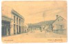 SV * Bocsa * STRADA PRINCIPALA * 1907 * Caras Severin * Banat, Circulata, Fotografie, Printata
