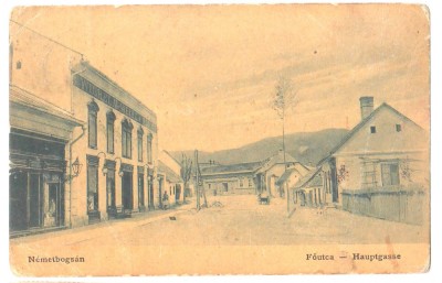 SV * Bocsa * STRADA PRINCIPALA * 1907 * Caras Severin * Banat foto