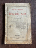 Sofronie Craioveanul Viata si operile lui Immanuel Kant (1906)