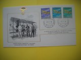 HOPCT PLIC FDC S NR 1029 SAN MARINO-EUROPA -ISTORIA AVIATIEI -FAI -FEDERATIA AERONAUTICA INTERNATIONALA 1978-AVION / AVIATIE