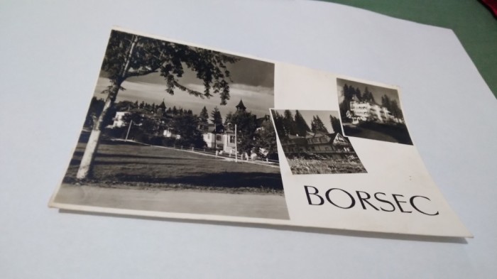 CARTE POSTALA BORSEC CIRCULATA