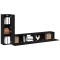 Set comoda TV 3 buc. Stejar Negru - 3