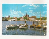 FA122 -Carte Postala- GERMANIA - Stralsund. Blick auf den Hafen, necirculata