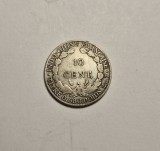 Indochina 10 Cents Centiemes 1921