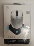 Mouse Gaming Dell, Alienware AW610M, Dual Mode, 16000 DPI, 0R0XJX, AW610M-W-DAEM, Wireless, Gri inchis, Laptop/Desktop