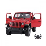 Masina cu telecomanda Rastar Jeep Wrangler, RC, 1:14, Rosu