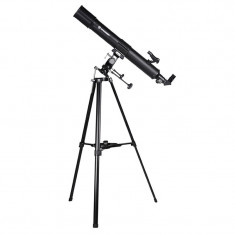 Telescop refractor Bresser Taurus 90/900 NG, obiectiv 90 mm, tripod inclus foto