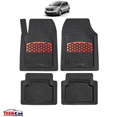 Covorașe Auto TeamCar&amp;reg; Tip Tăviță Compatibile Dacia Sandero II (2012&amp;ndash;2020) -Red foto