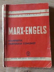 Manifestul Partidului Comunist- Marx Engels foto