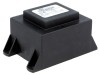 Transformator Encapsulat INDEL 20VA 230V Primar, 2x7.5V Secundar, Montare PCB, Clasa II, IP00