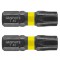 Set biti de impact TX40X25mm 1/4&quot; 2buc. GRAPHITE 56H517 HardWork ToolsRange