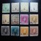 LUXEMBOURG 1915 CU SUPRATIPAR , 1 PERFIN