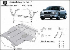 Scut motor metalic Skoda Octavia Tour 1997-2010 foto